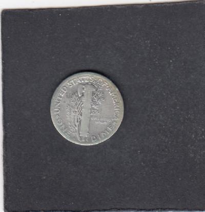 Beschrijving: 1 Dime MERCURY
